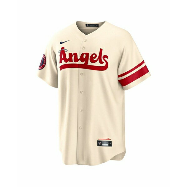 ナイキ メンズ シャツ トップス Men's Cream Los Angeles Angels City Connect Replica Team Jersey Cream