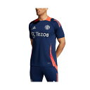 アディダス メンズ シャツ トップス Men's Navy Manchester United 2024/25 AEROREADY Training Jersey Navy(4)