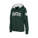コロシアム レディース パーカー・スウェットシャツ アウター Women's Michigan State Spartans Arched Name Full-...