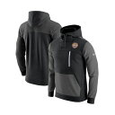 ナイキ メンズ パーカー・スウェットシャツ アウター Men's Black LSU Tigers AV-15 2.0 Pullover Hoodie Black(4)