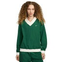ナイキ レディース カットソー トップス Women's Sportswear Essential Contrast-Trim Woven V-Neck Top...