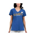カールバンクス レディース Tシャツ トップス Women's Royal Chase Elliott Key Move V-Neck T-Shirt Royal