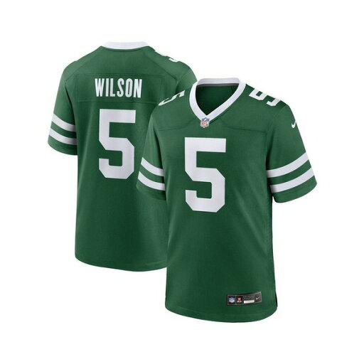 ナイキ メンズ シャツ トップス Men's Garrett Wilson Legacy New York Jets Game Jersey Green ナイキ メンズ シャツ トップス Men's Garrett Wilson Legacy New York Jets Game Jersey Green