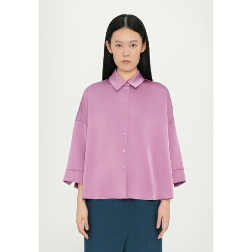 マックス アンド コー レディース シャツ トップス SBEMBO - Button-down blouse - malve マックス アンド コー レディース シャツ トップス SBEMBO - Button-down blouse - malve