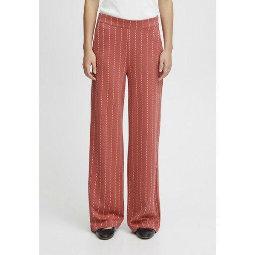 イチ レディース カジュアルパンツ ボトムス IHRuti - Trousers - mineral red イチ レディース カジュアルパンツ ボトムス IHRuti - Trousers - mineral red