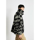 カルロ コルッチ メンズ ジャケット&ブルゾン アウター TEDDY OVERSIZE - Fleece jacket - black/white