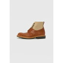 エシュン メンズ ブーツ シューズ GINKGO - Lace-up ankle boots - naturel