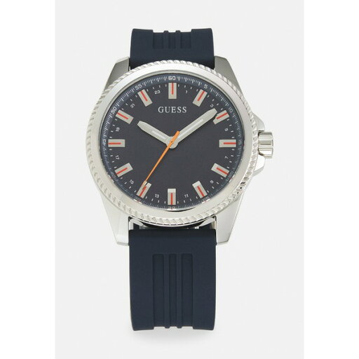 ゲス メンズ 腕時計 アクセサリー CHAMP - Watch - navy sunray/silver-coloured ゲス メンズ 腕時計 アクセサリー CHAMP - Watch - navy sunray/silver-coloured