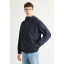 ボス メンズ サンダル シューズ OMUSK - Summer jacket - dark blue
