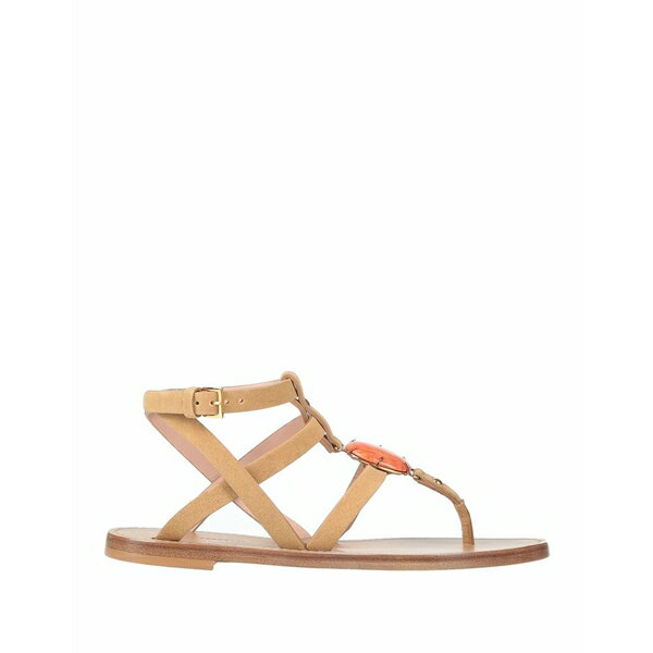 アルベルタ フェレッティ ALBERTA FERRETTI レディース サンダル シューズ Toe strap sandals Camel