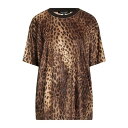 【送料無料】 コムデギャルソン レディース Tシャツ トップス T-shirts Camel