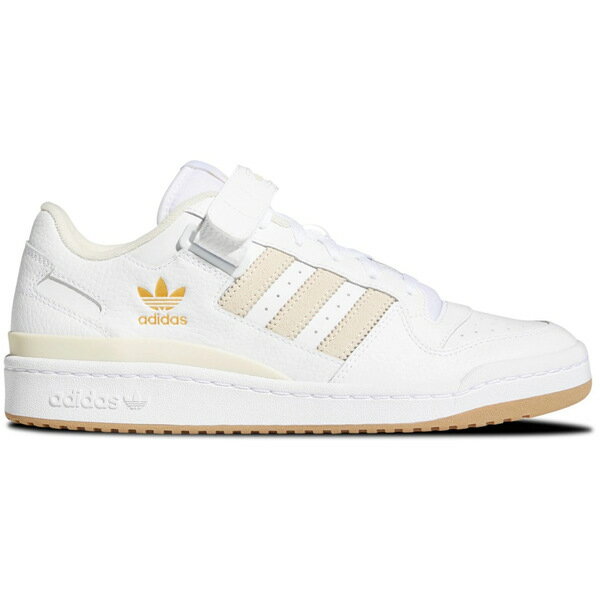 adidas アディダス メンズ スニーカー 【adidas Forum Low】 サイズ US_4.5(23.5cm) White Gum 1