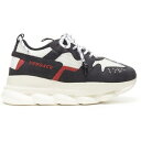 Versace ヴェルサーチ メンズ スニーカー 【Versace Chain Reaction 2】 サイズ EU_40.5 Black Red White