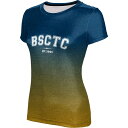 vXtBA fB[X TVc gbvX Big Sandy Community and Technical College ProSphere Women's Ombre TShirt Blue