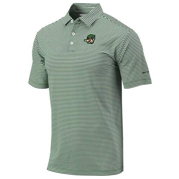 コロンビア ポロシャツ メンズ コロンビア メンズ ポロシャツ トップス Down East Wood Ducks Columbia OmniWick Club Invite Polo Green