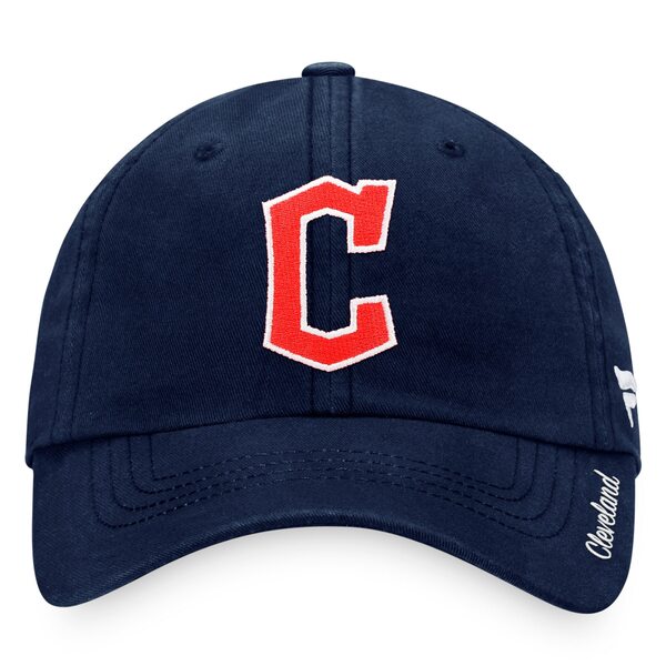 ファナティクス レディース 帽子 アクセサリー Cleveland Guardians Fanatics Branded Women's Team Core Adjustable Hat Navy