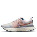 Nike ナイキ レディース スニーカー Gray/Pink/White 【(WMNS) Nike React Infinity Run Flyknit 2 P...