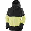 サロモン メンズ スノーボード スポーツ Transfer Puff Jacket - Men's Deep Black/Charlock