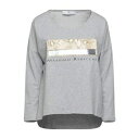 【送料無料】 マッシモ レベッキ レディース パーカー・スウェットシャツ アウター Sweatshirts Grey