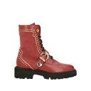 【送料無料】 ボールディーニ レディース ブーツ シューズ Ankle boots Red