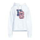 【送料無料】 ディースクエアード レディース パーカー・スウェットシャツ アウター Sweatshirts White