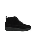 【送料無料】 フィットフロップ レディース ブーツ シューズ Ankle boots Black
