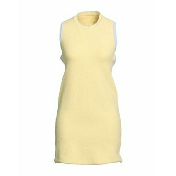 【送料無料】 ジャクエムス レディース ワンピース トップス Mini dresses Yellow