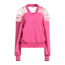 【送料無料】 ジジル レディース パーカー・スウェットシャツ アウター Sweatshirts Pink