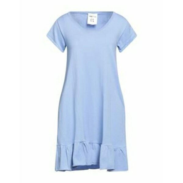 【送料無料】 セミクチュール レディース ワンピース トップス Mini dresses Azure