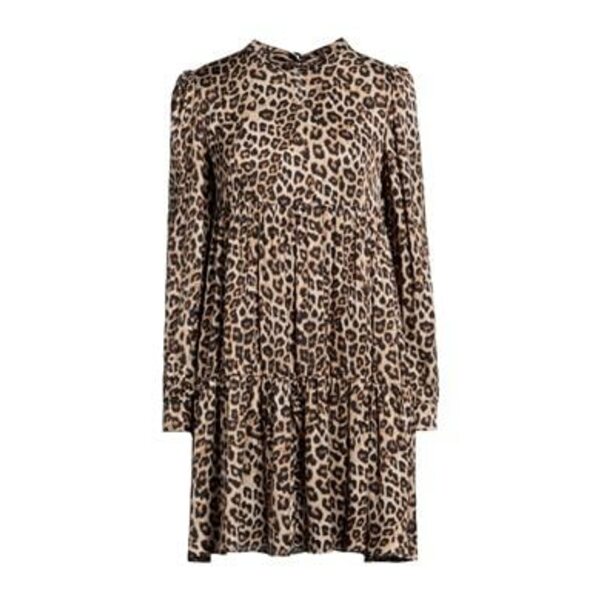 【送料無料】 ツインセット レディース ワンピース トップス Mini dresses Beige