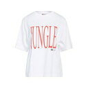 【送料無料】 アイスバーグ レディース Tシャツ トップス T-shirts White