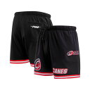 プロスタンダード メンズ カジュアルパンツ ボトムス Men's Black Carolina Hurricanes Classic Mesh Shorts Black