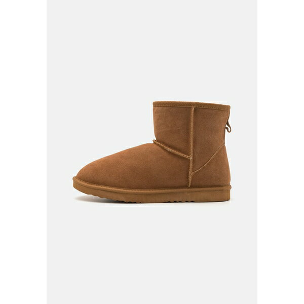 ピア ワン メンズ ブーツ シューズ LEATHER UNISEX - Classic ankle boots - cognac