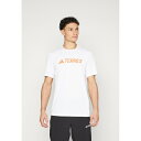 アディダス テレックス メンズ バスケットボール スポーツ LOGO TECH - Sports T-shirt - white