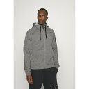 ナイキ メンズ バスケットボール スポーツ Zip-up sweatshirt - dark grey heather/particle grey/black