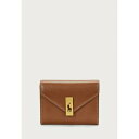 ラルフローレン レディース 財布 アクセサリー POLO ID LEATHER FOLD OVER CARD CASE - Wallet - cuoio