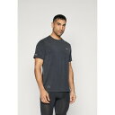 ナイキ メンズ バスケットボール スポーツ RUN TOP - Sports T-shirt - black/anthracite/reflective sil...
