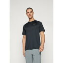 ナイキ メンズ バスケットボール スポーツ STRIDE - Sports T-shirt - black/reflective silver