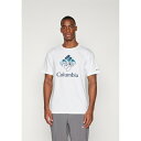 コロンビア メンズ バスケットボール スポーツ RAPID RIDGE¢ GRAPHIC TEE - Print T-shirt - white