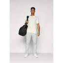 チャンピオン メンズ バスケットボール スポーツ ICONS CREW NECK 2 PACK - Basic T-shirt - black/taupe