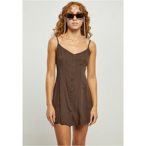 アーバン クラシックス レディース ワンピース トップス Day dress - brown アーバン クラシックス レディース ワンピース トップス Day dress - brown