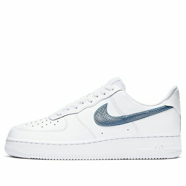 Nike ナイキ メンズ スニーカー 【Nike Air Force 1 Low 'Blue Snakeskin' CW7567-100】 サイズ US_8.5(26.5cm)