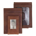 G[OEBO Y z ANZT[ Ohio State Buckeyes Leather Front Pocket Wallet Brown