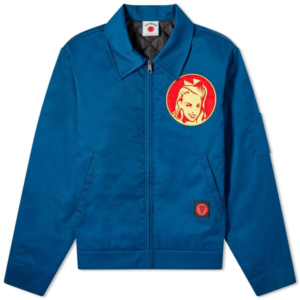 ꡼  㥱åȡ֥륾  Icecream Waitress Work Jacket Blue