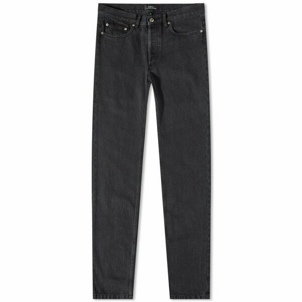 アー・ペー・セー ジーンズ メンズ アーペーセー メンズ デニムパンツ ボトムス A.P.C. New Standard Jeans Black
