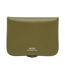 アーペーセー メンズ 財布 アクセサリー A.P.C. Josh Wallet Green