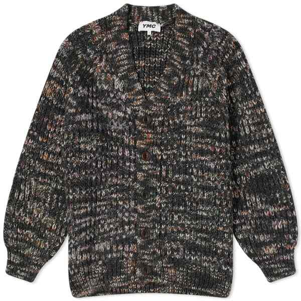 ワイエムシー メンズ カーディガン アウター YMC Kurt Cardigan Black