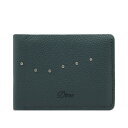 _C Y z ANZT[ Dime Studded Bifold Wallet Green