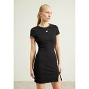 トミーヒルフィガー レディース ワンピース トップス BODYCON LEO BINDING DRESS - Day dress - black