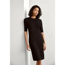 エスプリ レディース ワンピース トップス DRESS - Shift dress - black